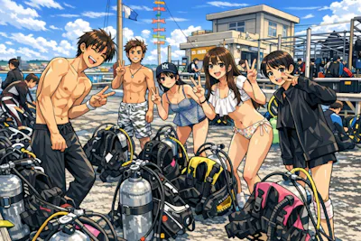 器材全て無料！三浦半島・城ヶ島アドバンス取得】2日でアドバンス取得