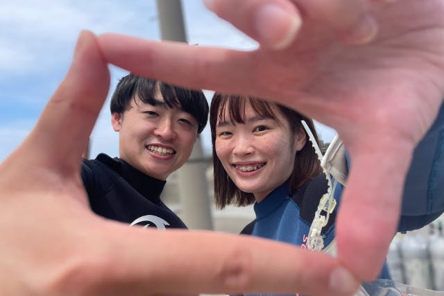 【三浦半島・城ヶ島にてダイビングライセンス取得】初めての方にまずはコレ！1.5日でライセンス取得！学科講習＆日帰り2ダイブで気軽に国際ライセンスを取得しよう！（最大潜水深度12m）