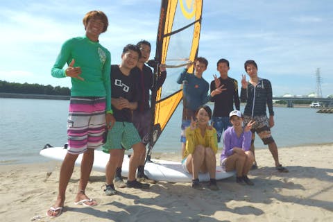 【愛知・新舞子】ウインドサーフィン体験２時間・軽い気持ちでLet's try！