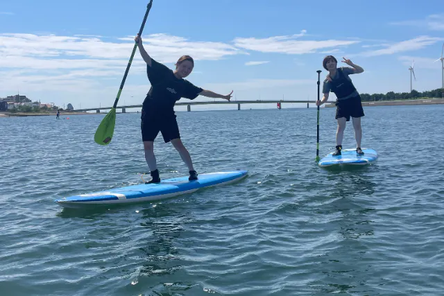 【愛知・新舞子】８時から・モーニングSUP(1.5時間)・朝活で１日を有効に！