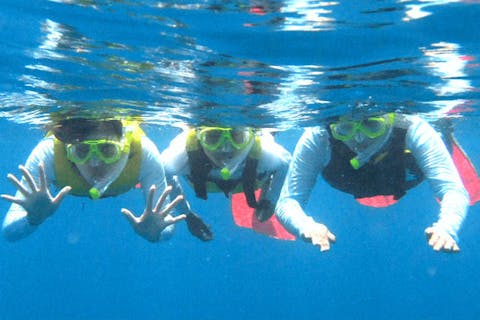 【沖縄・恩納村・水上バイク】3種楽しめる！水上バイク＆ドラゴンボート＆シュノーケリング