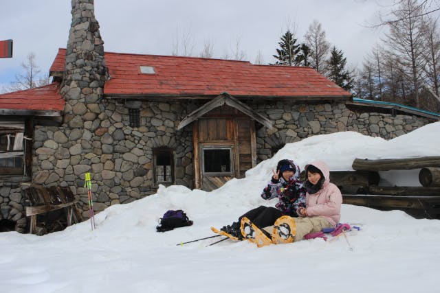 【北海道・富良野・スノーシュー】ドラマ「北の国から」のロケ地に行ける！スノーシュー半日コース