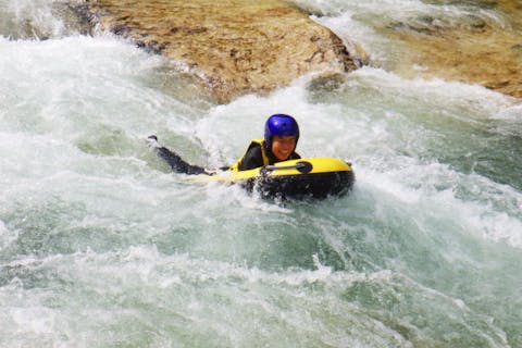 【群馬・利根川・ハイドロスピード】水面ギリギリのスリル！新感覚ハイドロスピード