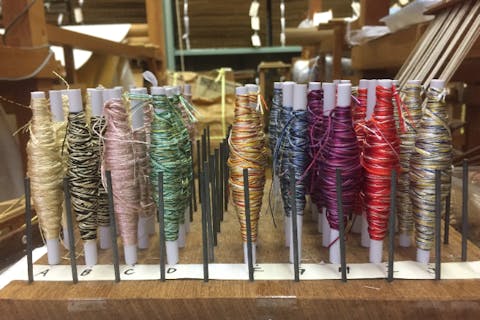 【京都・機織り体験】機織り体験で、織物作り！織物美術家の工房も見学できます