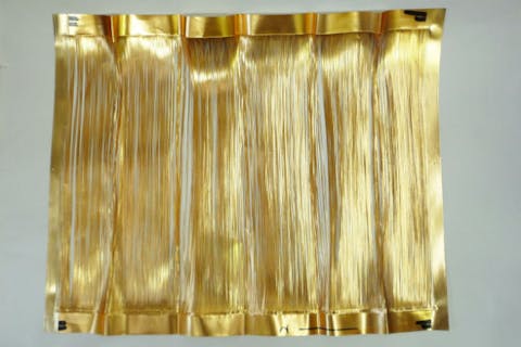 【京都市】金箔の織物を作る、機織り体験（工房見学＆ポストカード付）