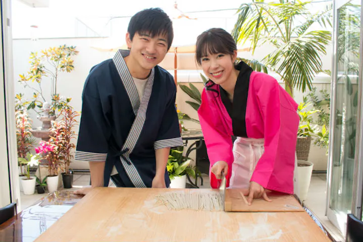 東京 自由が丘 そば打ち体験 一日一組限定 アソビュー