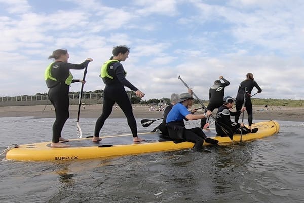 神奈川・茅ヶ崎・SUP】ご家族、グループで乗れる特大サイズ！BIG SUP