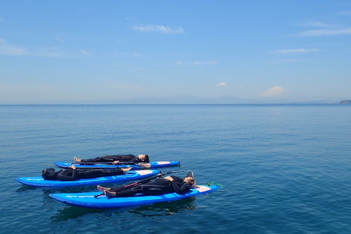 神奈川 逗子 Sup 早朝supスクール 静かな海で 最高の癒しを体験 夏季限定 アソビュー