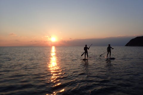 【神奈川・逗子・SUP】夕方SUPクルージング！★期間限定★16:00集合！（写真データプレゼント）