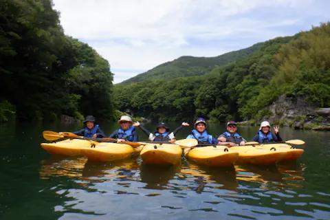 【埼玉・長瀞・カヌー】さぁ！カヤックでGO！（90分）