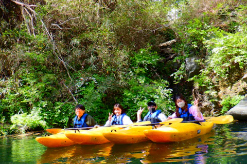 【埼玉・長瀞・カヌー】さぁ！カヤックでGO！（90分）