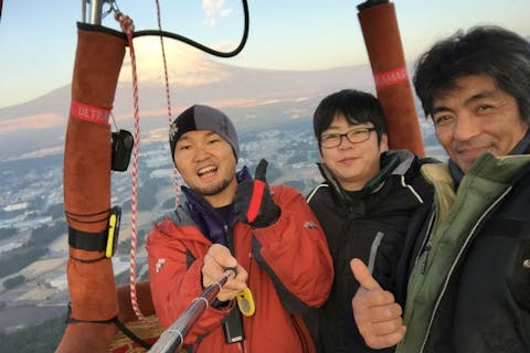 【静岡・御殿場・熱気球体験】富士山を空から見てみよう！御殿場エリアフライト体験