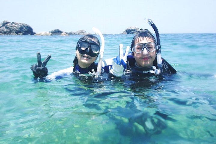 神戸発 淡路島 ダイビング 日帰りでラクラク スノーケリング 体験ダイビング アソビュー