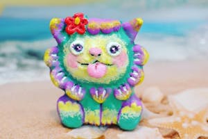 沖縄・那覇・シーサー絵付け 】国際通りからたった10秒！沖縄土産に