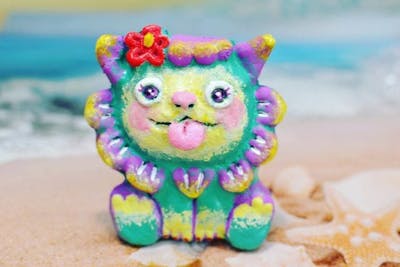 沖縄・那覇・シーサー絵付け 】国際通りからたった10秒！沖縄土産に