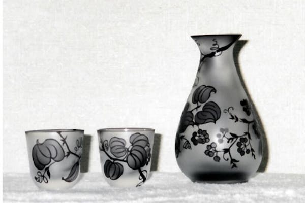 神奈川・上大岡・ガラス細工】サンドブラストで自分だけのロックグラス