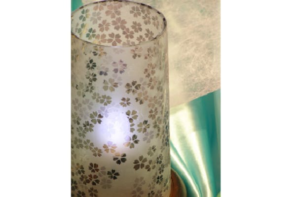 ガラス細工 神奈川・上大岡・ガラス細工】サンドブラストで自分だけのロックグラス