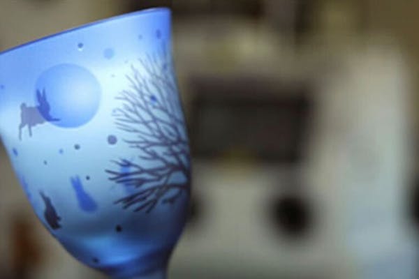 神奈川・上大岡・ガラス細工】サンドブラストで自分だけのロックグラス