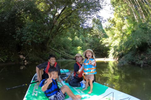 【千葉・SUP】気分はジャングルクルーズ！「いすみ川」SUP体験