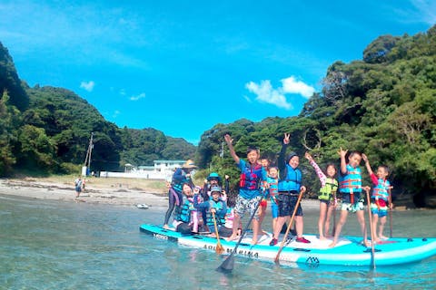 【千葉・SUP】勝浦湾の絶景を満喫！冒険SUPクルーズ