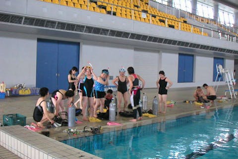 【広島・福山・体験ダイビング】初めてでも安心！温水プールで体験ダイビング