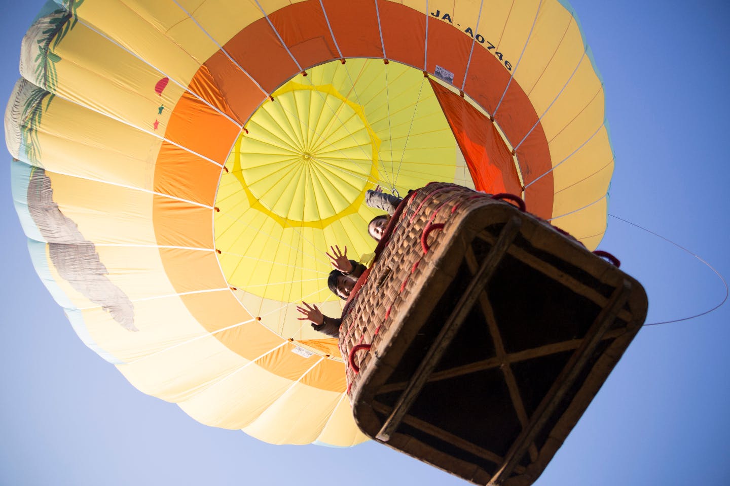 【栃木県・栃木市・熱気球】空を自由に飛ぶフリーフライト体験