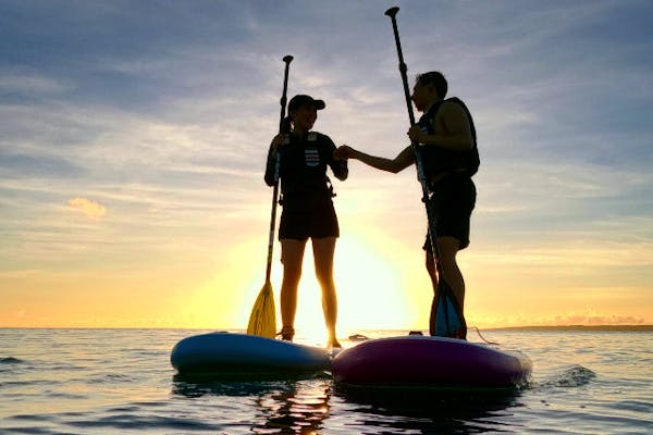 宮古島・サンセットSUP】プライベート・サンセットSUPプラン♪写真