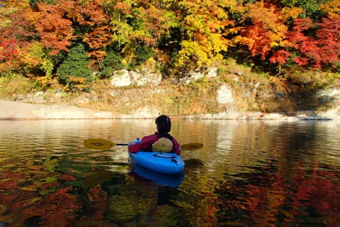 【埼玉・秩父・カヤック】国の名勝「長瀞」で開催！ファミリーで楽しめるカヤック体験（2時間30分）