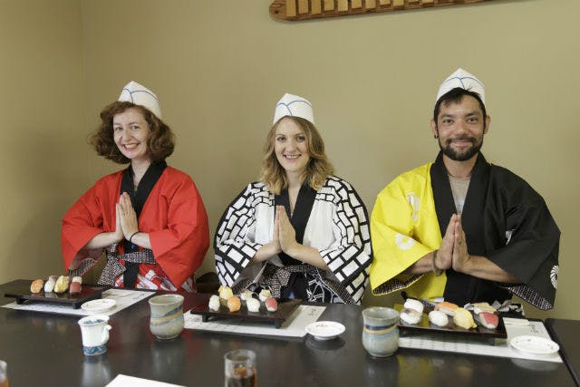 【富山・料理体験】いっぱい食べられて大満足！寿司12貫が握れる松コース