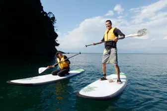 静岡・沼津・SUP】穏やかな湾内はステップアップに最適！経験者向け