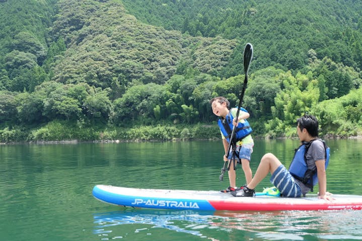 四万十川でSUPとカヌーのガイドツアー! withRIVER