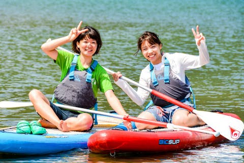 【高知・四万十川・サップツアー】四万十川の大自然をガイドがご案内！キッズも大人もみんなで楽しめる！（半日）