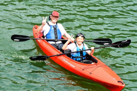 【高知・四万十川・カヌーツアー】四万十川の大自然をガイドがご案内！キッズも大人もみんなで楽しめる！（半日）