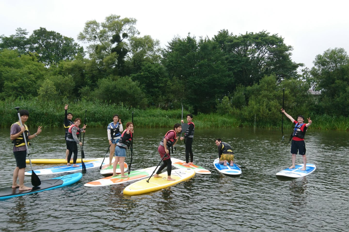 山梨 山中湖 Sup 富士山一望 Supで湖上クルージングを満喫 アソビュー