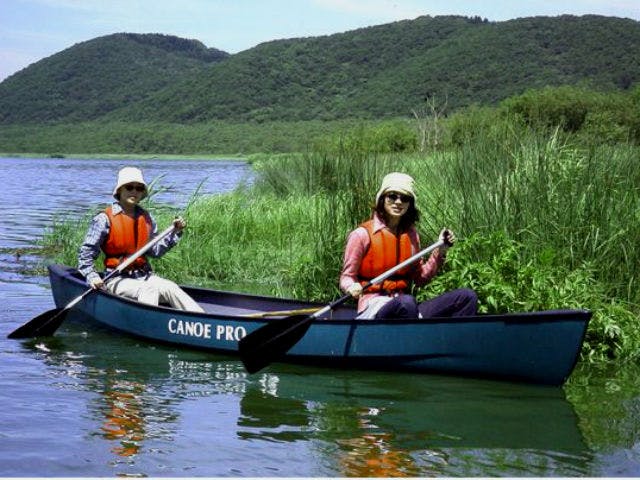 北海道 釧路 カヌー 60分 手軽にカヌーを満喫できる 釧路湿原 ショートコース 1艇7 000円 3名まで同乗可能 アソビュー
