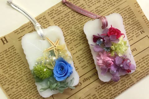 三重 伊勢 手作りキャンドル デザート付き ハニーアロマワックスサシェ作り1個 アソビュー