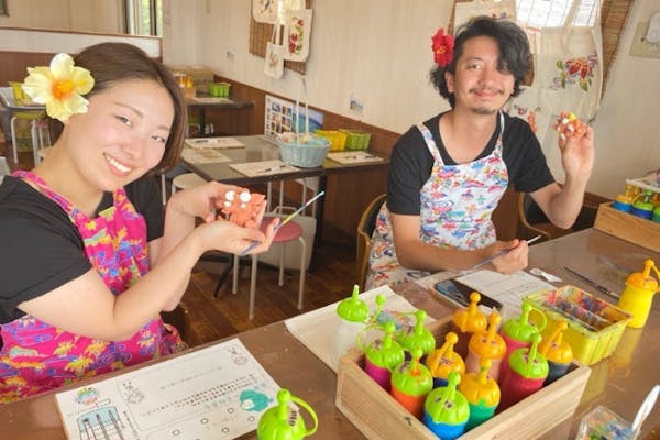 沖縄・シーサー作り】12時までに来店の方はこちら！粘土からシーサー