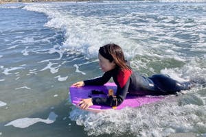 未使用品 ボディボード サーフィン 海 水遊び マリンスポーツ 夏 レジャー 無料送迎付！！手ぶらで体験ボディボードスクール】おひとり様大歓迎