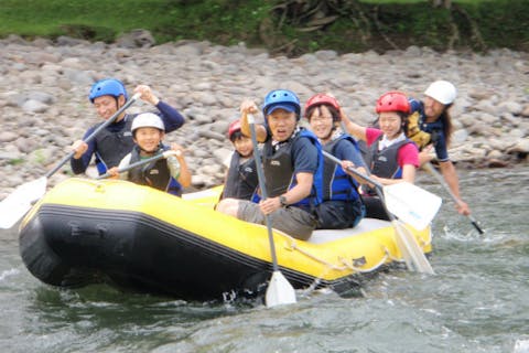 阿寒川・ラフティング・ショート（2時間）