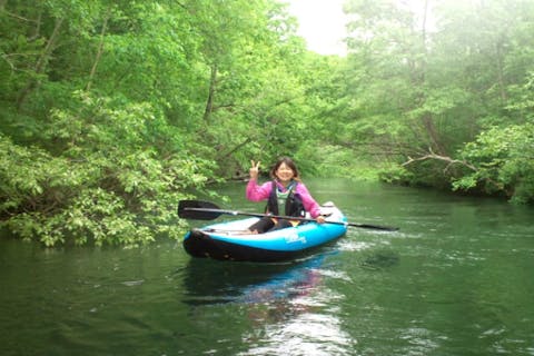 【北海道・釧路市・カヌーorボート】釧路川のはじまりを見に行こう！釧路川・源流川下り（ロング）