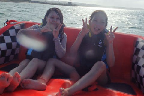 【沖縄・恩納村・マリンスポーツ】ジェットお得遊び放題（ウエイクボード・バナナボート・フライボード）