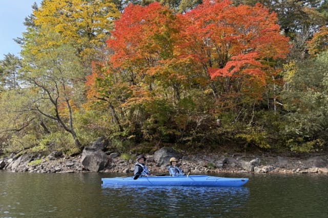 【福島・裏磐梯・カヌー】桧原湖 高原満喫プラン 2時間コース（9:00／12:30集合）