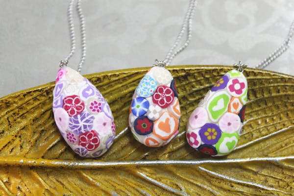 神奈川・横浜市・クレイアート】ポリマークレイで作ろう！ハートの