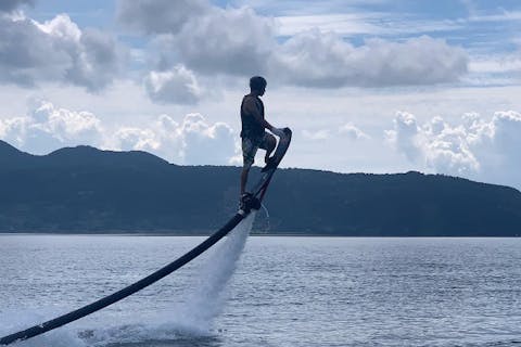 【鹿児島・指宿市・ホバーボード】横乗りジェットに乗ろう！ホバーボード体験★体験中の写真・動画プレゼント！★