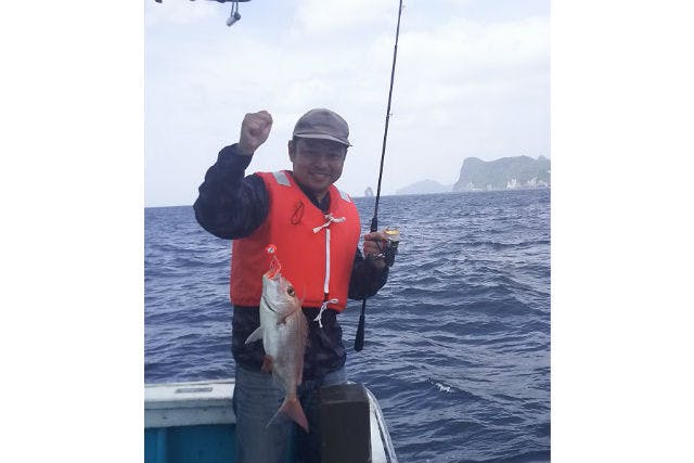 【鹿児島・指宿市・海釣り】手ぶらで「真鯛」狙い！海釣り体験（約3時間）