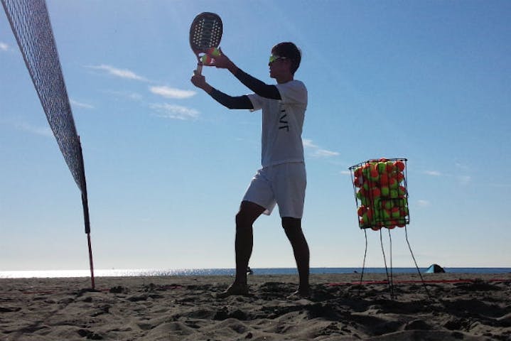 神奈川 藤沢市 ビーチテニス 土日祝限定 砂浜で爽やかに汗を流そう ビーチテニス体験 アソビュー
