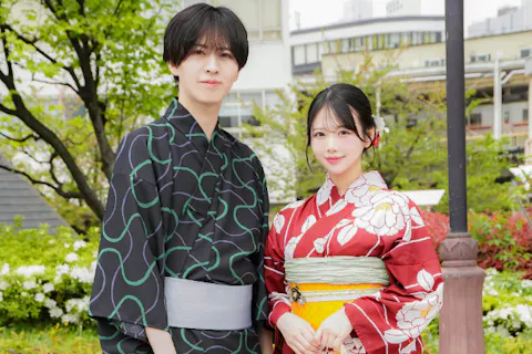 【東京・池袋・浴衣レンタル】池袋西口！ヘアセット付き！花火大会や夏祭りにも！ 浴衣一式レンタル＆着付けプラン！