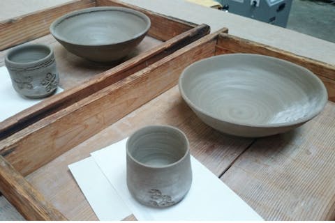 【長野・千曲・電動ろくろ】たっぷり4kg！10個制作2個焼成がうれしい！しなの鉄道「戸倉駅」徒歩2分！初心者でもチャレンジ！電動ろくろ