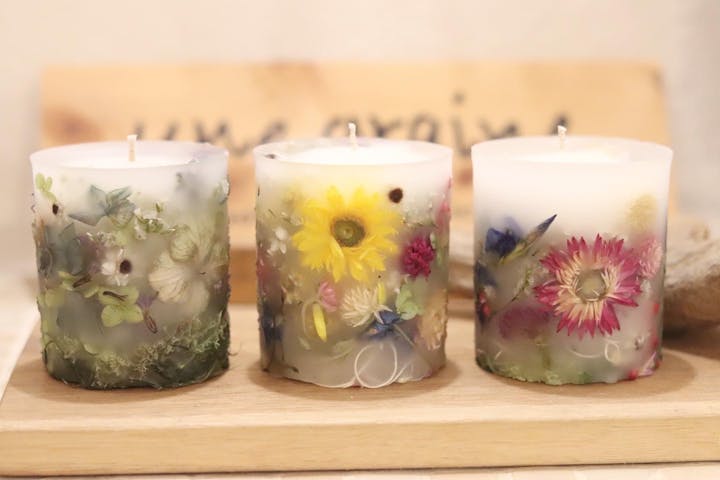 神奈川 川崎市 キャンドル作り アロマの香りと お花に癒やされる ボタニカルキャンドル アソビュー 神奈川 川崎市 キャンドル作り アロマの香りと お花に癒やされる ボタニカルキャンドル アソビュー