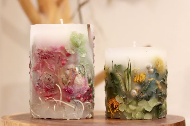 神奈川 川崎市 キャンドル作り アロマの香りと お花に癒やされる ボタニカルキャンドル アソビュー 神奈川 川崎市 キャンドル作り アロマの香りと お花に癒やされる ボタニカルキャンドル アソビュー